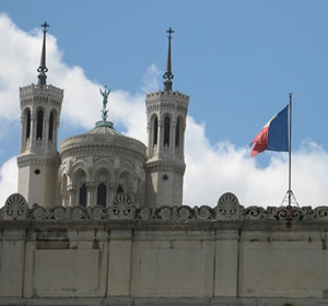 Abadía en Lyon (Francia)